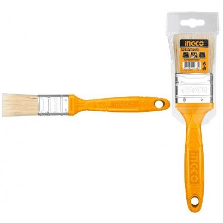 (CONF 12 PZ) PENNELLO 25MM SETOLA BIONDA E MANICO IN PLASTICA