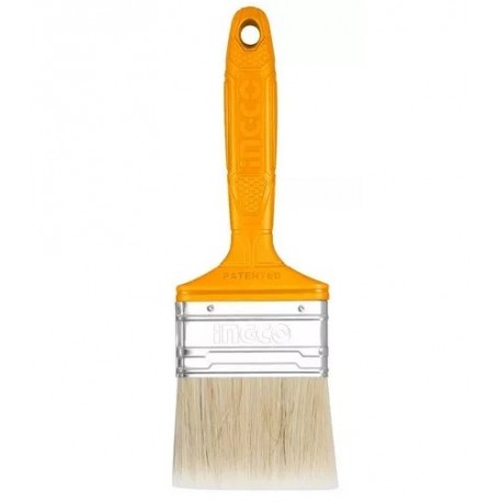 (CONF 12 PZ) PENNELLO 75MM SETOLA BIONDA E MANICO IN PLASTICA
