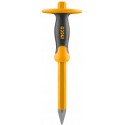SCALPELLO CON PARAMANO PER CALCESTRUZZO 4X254MM