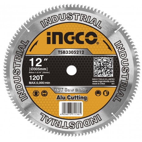 DISCO DI RICAMBIO 120 DENTI 305MM PER ALLUMINIO