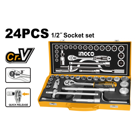 VALIGETTA SET 24 PZ DA 1/2"