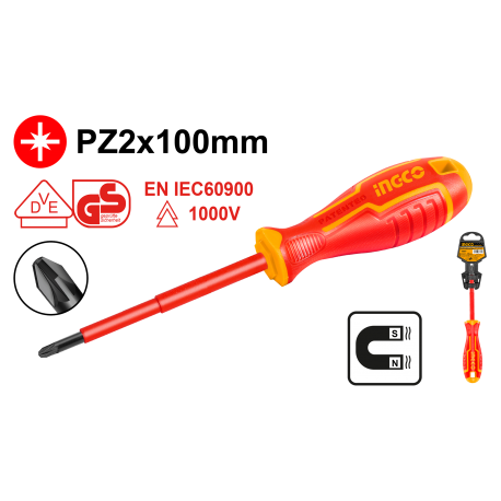 CACCIAVITE ISOLATO PZ2X100MM