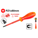CACCIAVITE ISOLATO PZ1X80MM