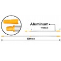 ASTA TELESCOPICA ALLUMINIO 200CM