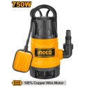 POMPA AD IMMERSIONE ACQUE SPORCHE 750W
