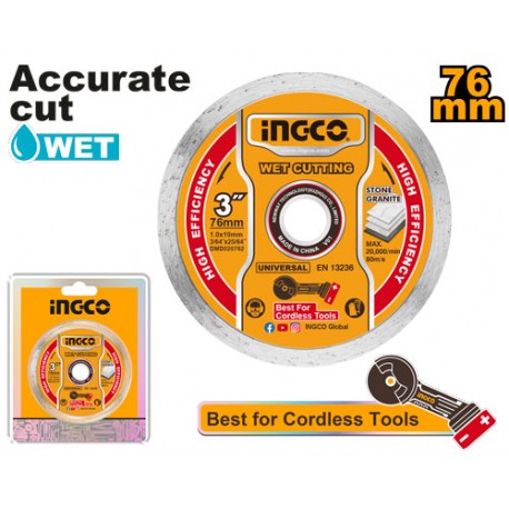 DISCO DIAMANTATO A UMIDO 76MM x CAGLI76011