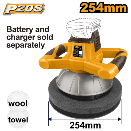 LUCIDATRICE A BATTERIA 254MM