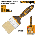 ( CONF 12PZ )PENNELLO 75MM SETOLA BIONDA
