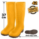 STIVALI PVC GIALLI MIS.42