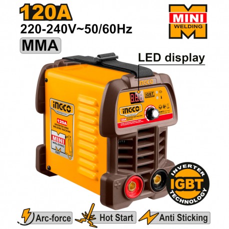 SALDATRICE INVERTER MMA 120A CON DISPLAY
