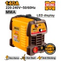 SALDATRICE INVERTER MMA 86V DIAM. ELETTRODO 1,6-3,2MM