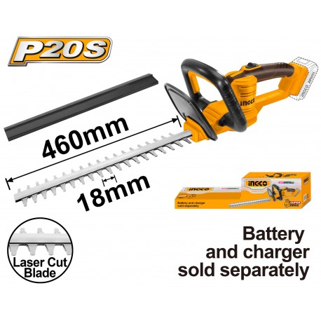 TAGLIASIEPI BATTERIA 20V NUDO 450MM