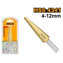 PUNTA PER TRAPANO A GRADINI 4-12MM HSS4341
