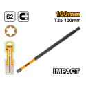CACCIAVITE BIT 100 MM MAGNETICO T25
