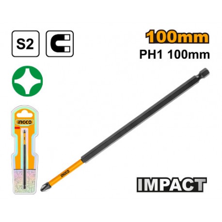 CACCIAVITE BIT 100 MM MAGNETICO PH1