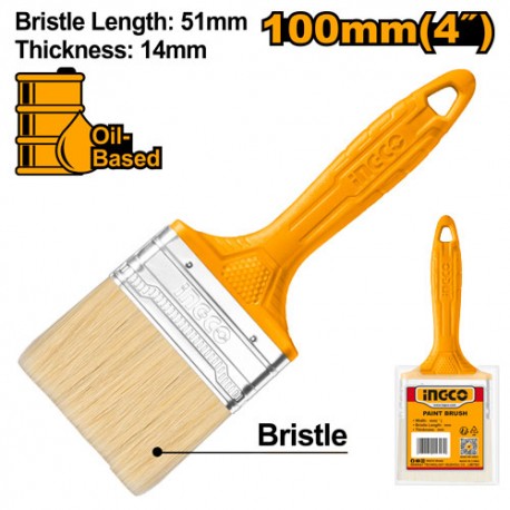 (CONF 12 PZ) PENNELLO 100MM SET/BIONDA MANICO PLASTICA