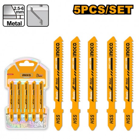SET 5 LAME 50MM  METALLO PER SEGHETTO