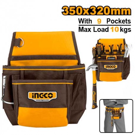MARSUPIO PER ATTREZZI CON 9 TASCHE