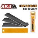 SET 10PZ LAME PER CUTTER 18MM SK4
