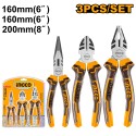 SET 3 PINZE PROFESSIONALI