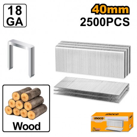 PUNTI AD ARCO DA 40MM 2.500PZ