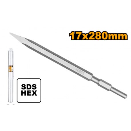 SCALPELLO A PUNTA SDS HEX 17X280 PER PDB13008