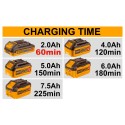 CARICABATTERIE RAPIDO 20V 110V-240V