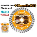 DISCO DIAMANTATO TURBO CORONA CONTINUA 115MM