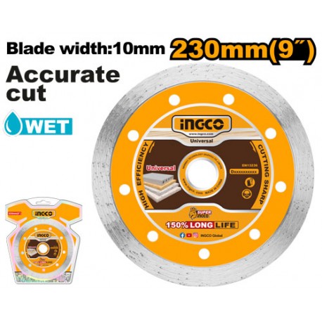 DISCO DIAMANTATO 230MM -LAMA 10MM