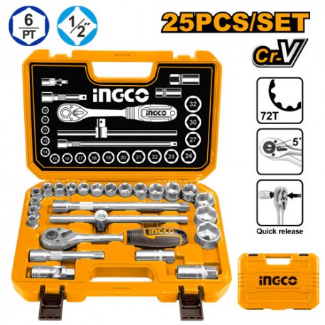 SET 25PZ ACCESSORI IN VALIGETTA 1/2 poll.