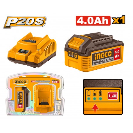 KIT BATTERIA FBLI2002E + CARICABATT. FCLI2001E