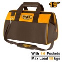 BORSA PORTA ATTREZZI 19\" 14 TASCHE 18KG MAX