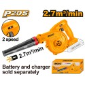 SOFFIATORE A BATTERIA 2,7MC/MIN NUDO
