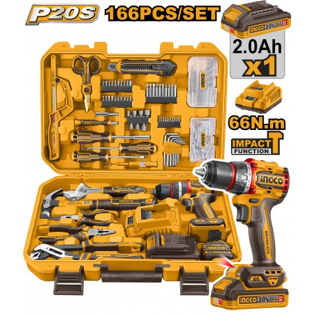 SET VALIGETTA 166 PZ CON CIDLI20668E