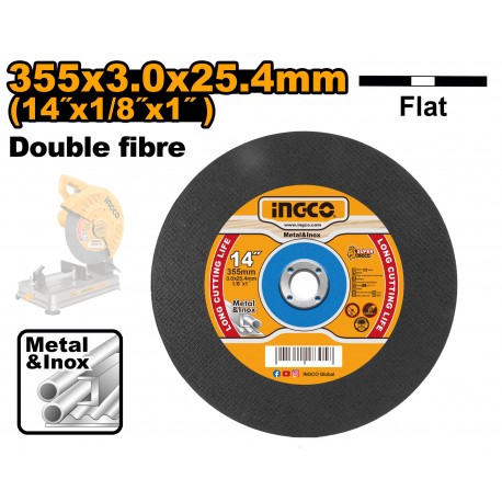 DISCO ABRASIVO PER METALLI 355X3 MM