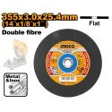 DISCO ABRASIVO PER METALLI 355X3 MM