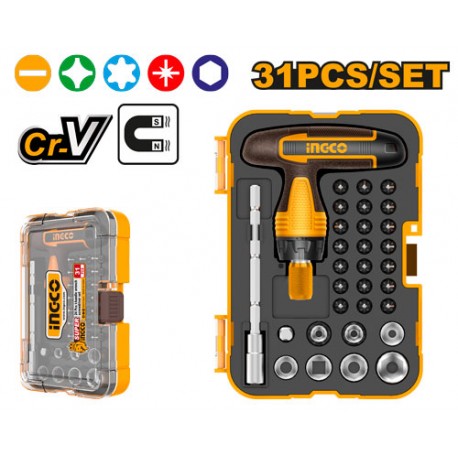 SET 31PZ CACCIAVITI E INSERTI MAGNETICI