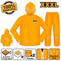 COMPLETO IMPERMEABILE GIALLO MIS. XXXL