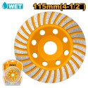 DISCO SEGMENTATO TURBO A TAZZA 115MM