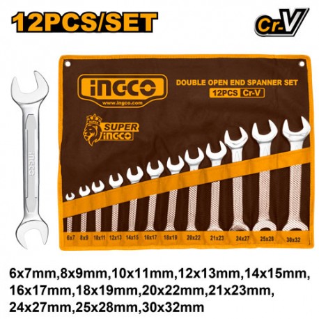 SET 12PZ CHIAVI FISSE 6-32MM