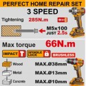 KIT TRAPANO CIDLI206681 + AVVITATORE CIRLI20281