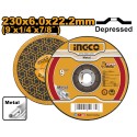 DISCO ABRASIVO PER METALLO 230X6MM