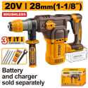 MARTELLO DEMOLITORE BRUSHLESS 28MM 3 FUNZ. NUDO