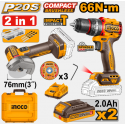 KIT CAGLI20762E + CIDLI206681
