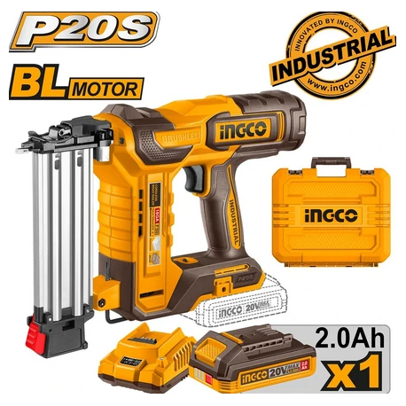 CHIODATRICE BRUSHLESS C/1000 CHIODI 50 MM A BATTERIA