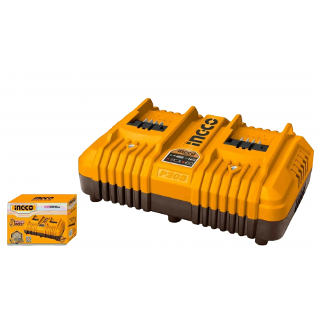 CARICA BATTERIE PER 2 BATT 20V 4AH (P)