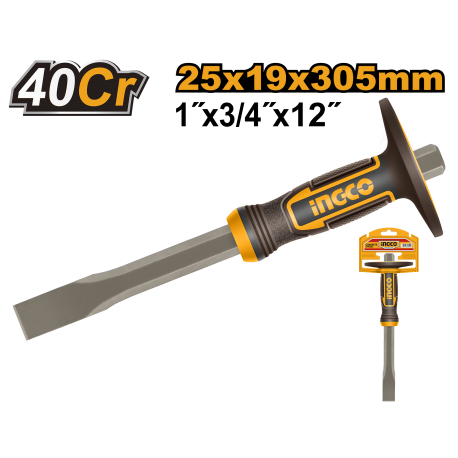 SCALPELLO PIATTO 40CR 25X19X305MM