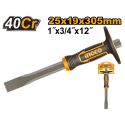 SCALPELLO PIATTO 40CR 25X19X305MM