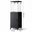 STUFA DA ESTERNO FLAMINIA A GAS C/COVER 11KW XONE